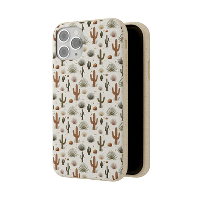 Desert Cactus Pattern | Premium | Biodegradable Cases