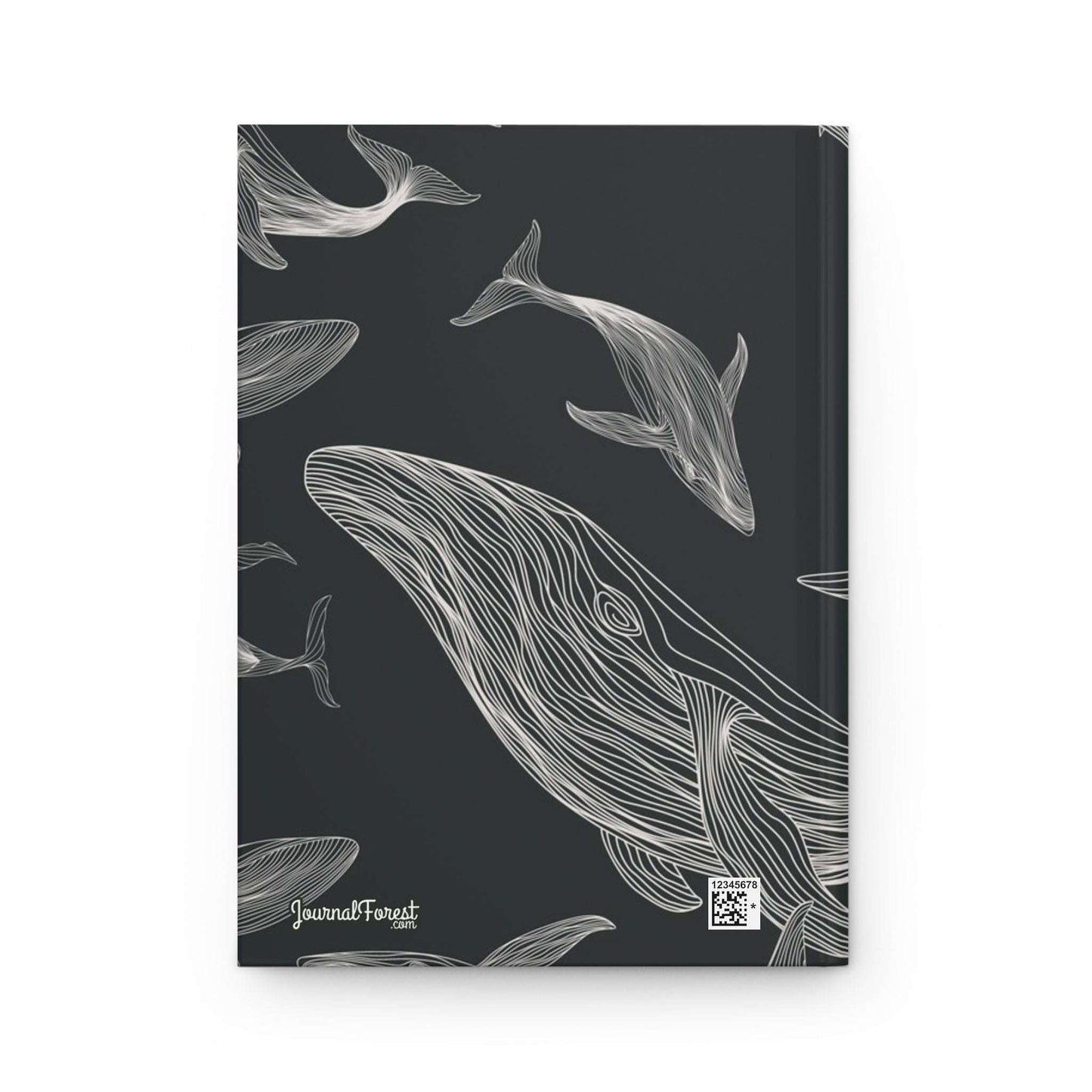 Wandering Whales | Hardcover Journal - Durable Quality Notebook