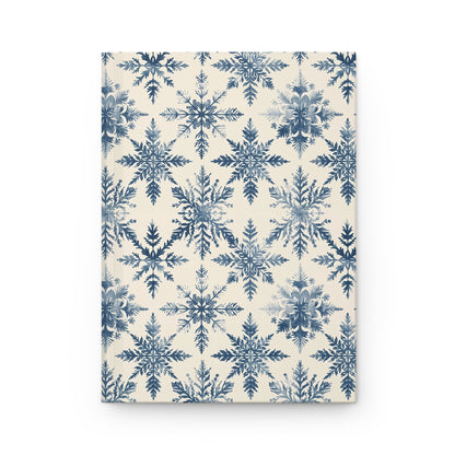 Vintage Winter Snowflake | Hardcover Journal - Durable Quality Notebook