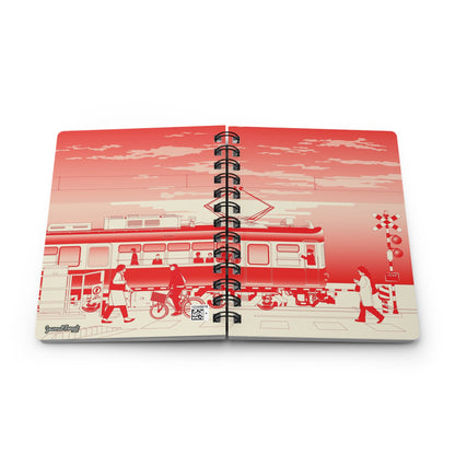 Retro Metro Dreams | Spiral Bound Journal | Made In The USA