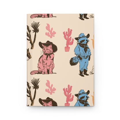 Vintage Cowboy Critters | Premium | Hardcover Journal Matte