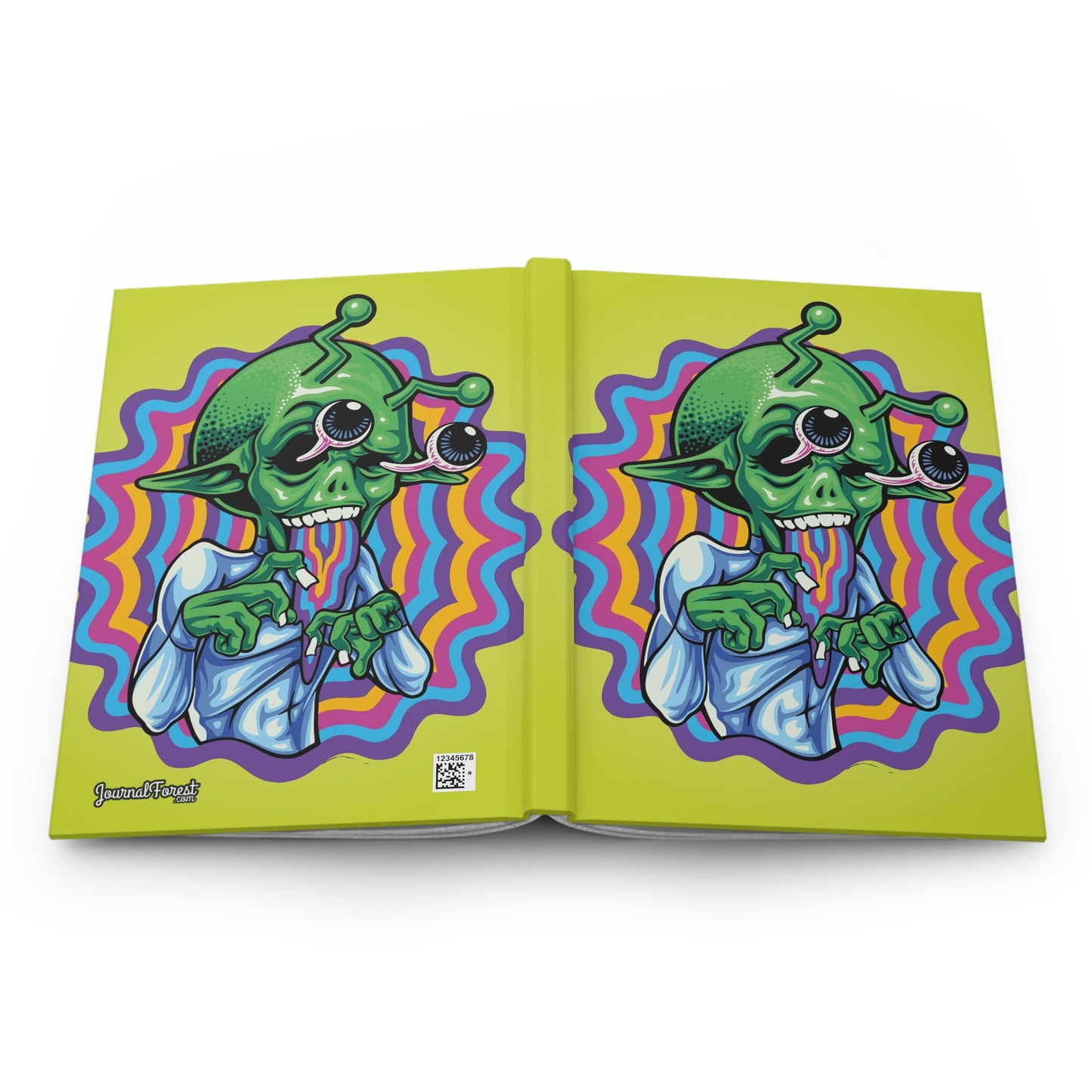 Cosmic Alien Oddities  | Hardcover Journal - Durable Quality Notebook