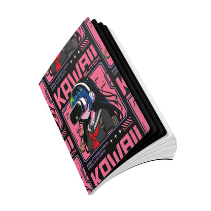 Anime Dreams: Kawaii Glitch | Softcover Premium Journal Notebook