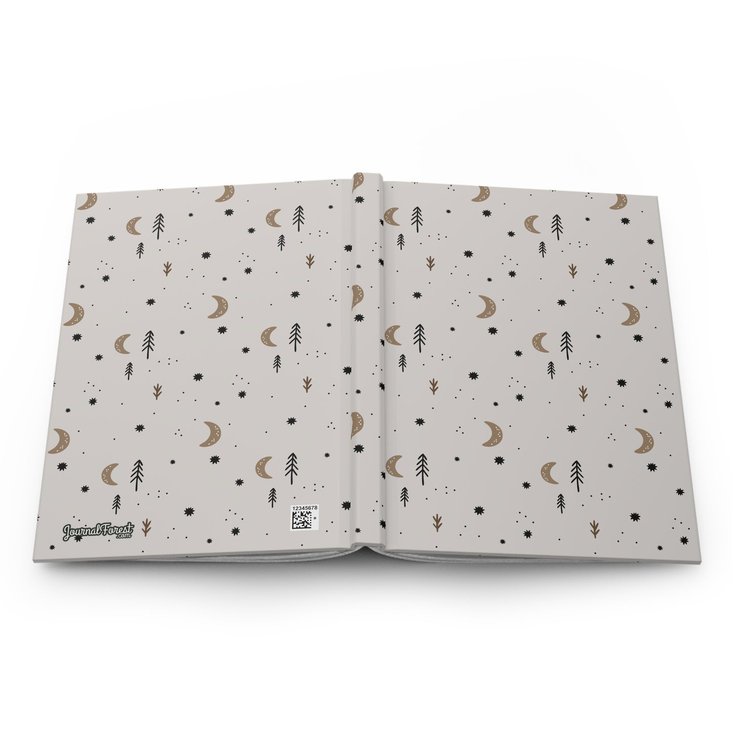 Moonlit Pines  | Hardcover Journal - Durable Quality Notebook