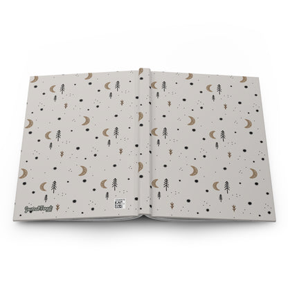 Moonlit Pines  | Hardcover Journal - Durable Quality Notebook