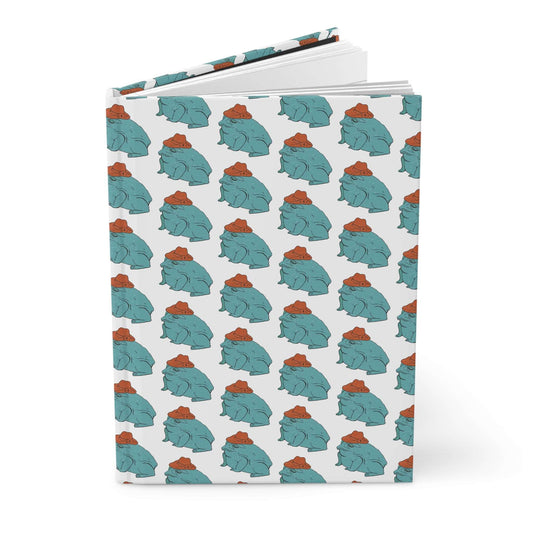 Cowboy Toad Pattern | Hardcover Journal - Durable Quality Notebook