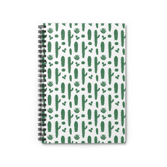 Green Horizon Cactus | Spiral Bound Journal