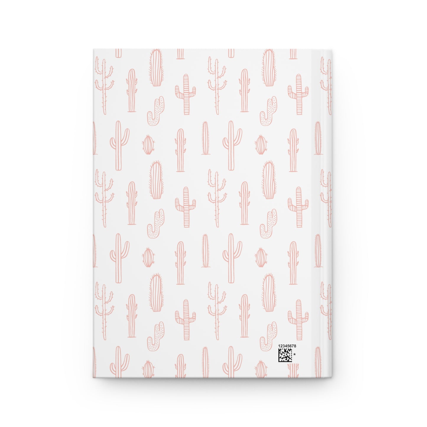 Blushing Desert Cactus   | Premium | Hardcover Journal Matte