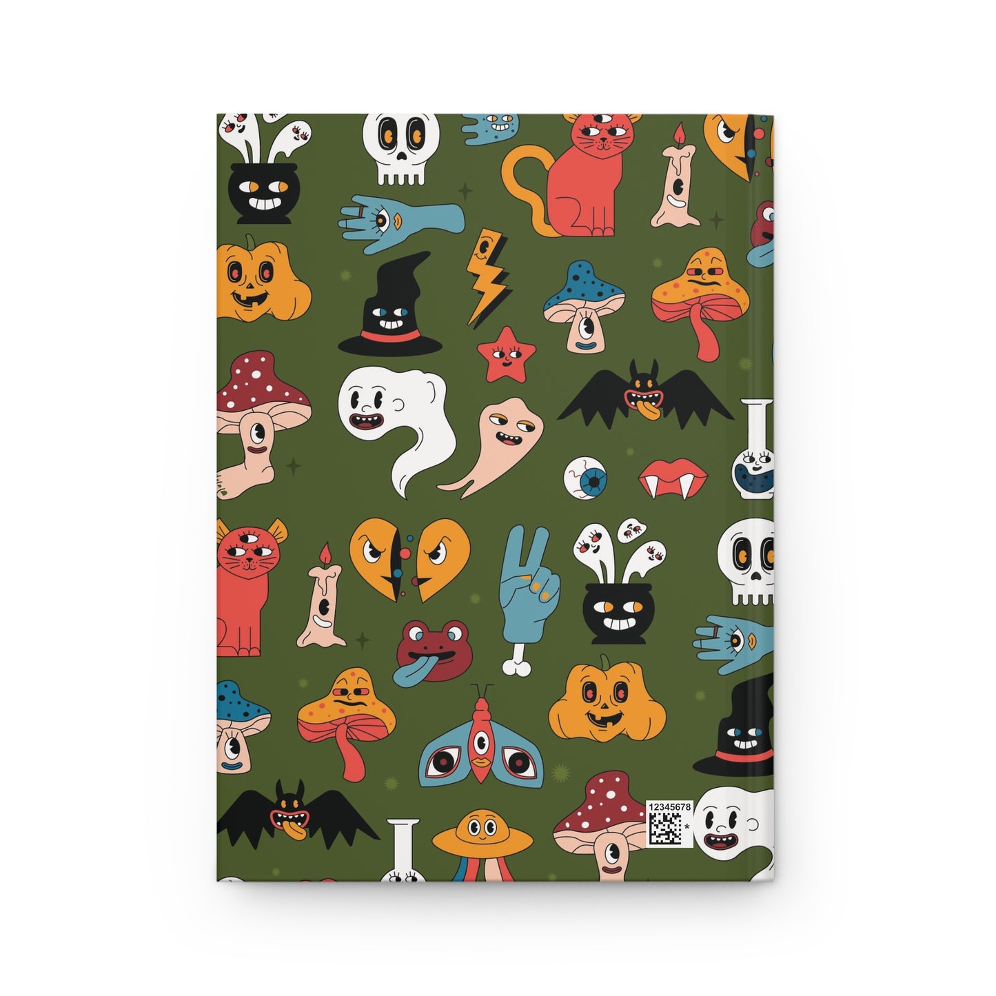 [ADULT] Mystical Mushrooms & Magic Hands | Premium | Hardcover Journal Matte