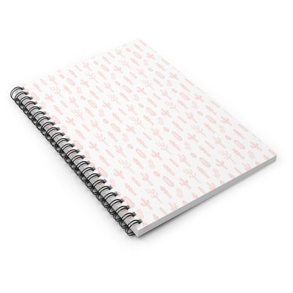 Blushing Desert Cactus | Spiral Bound Journal