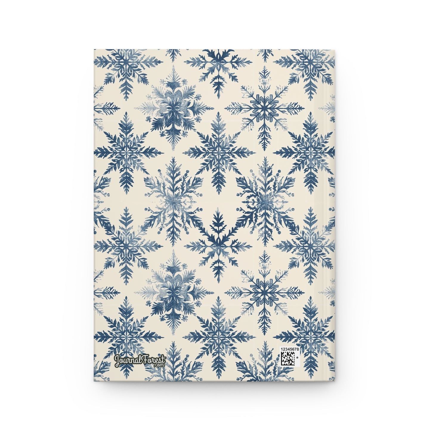 Vintage Winter Snowflake | Hardcover Journal - Durable Quality Notebook