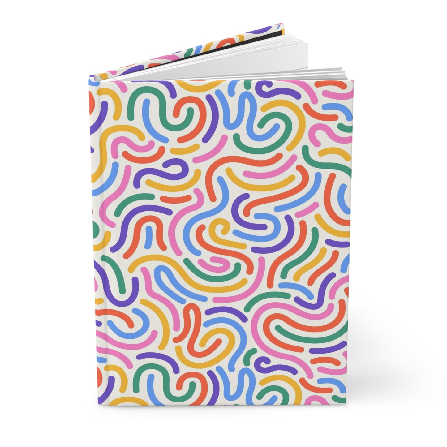 Rainbow Sprinkles or Noodles?  | Hardcover Journal - Durable Quality Notebook