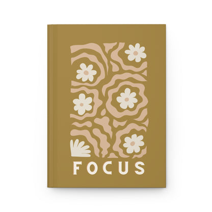 Focus Collection - Vintage Floral Stamp | Premium | Hardcover Journal Matte