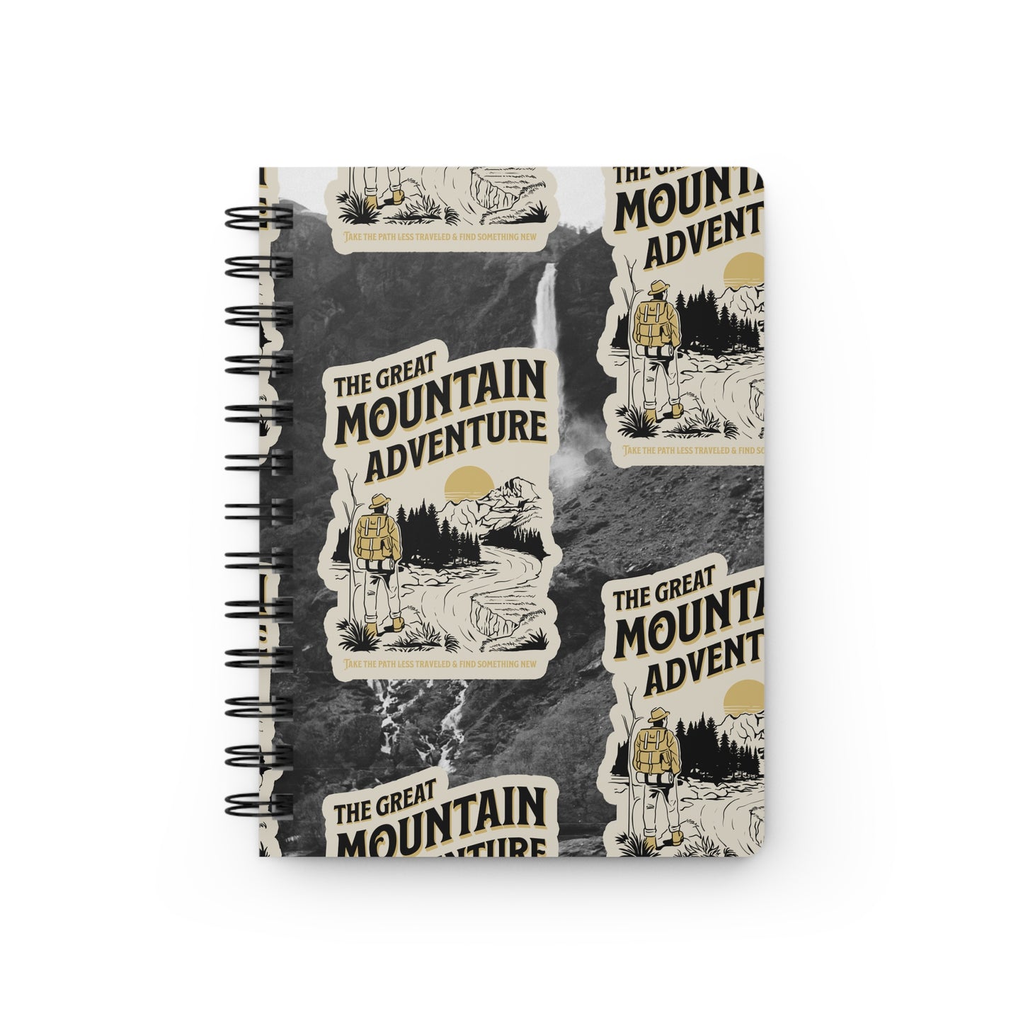 Take the path less traveled  | Spiral Bound Journal | Made In The USA