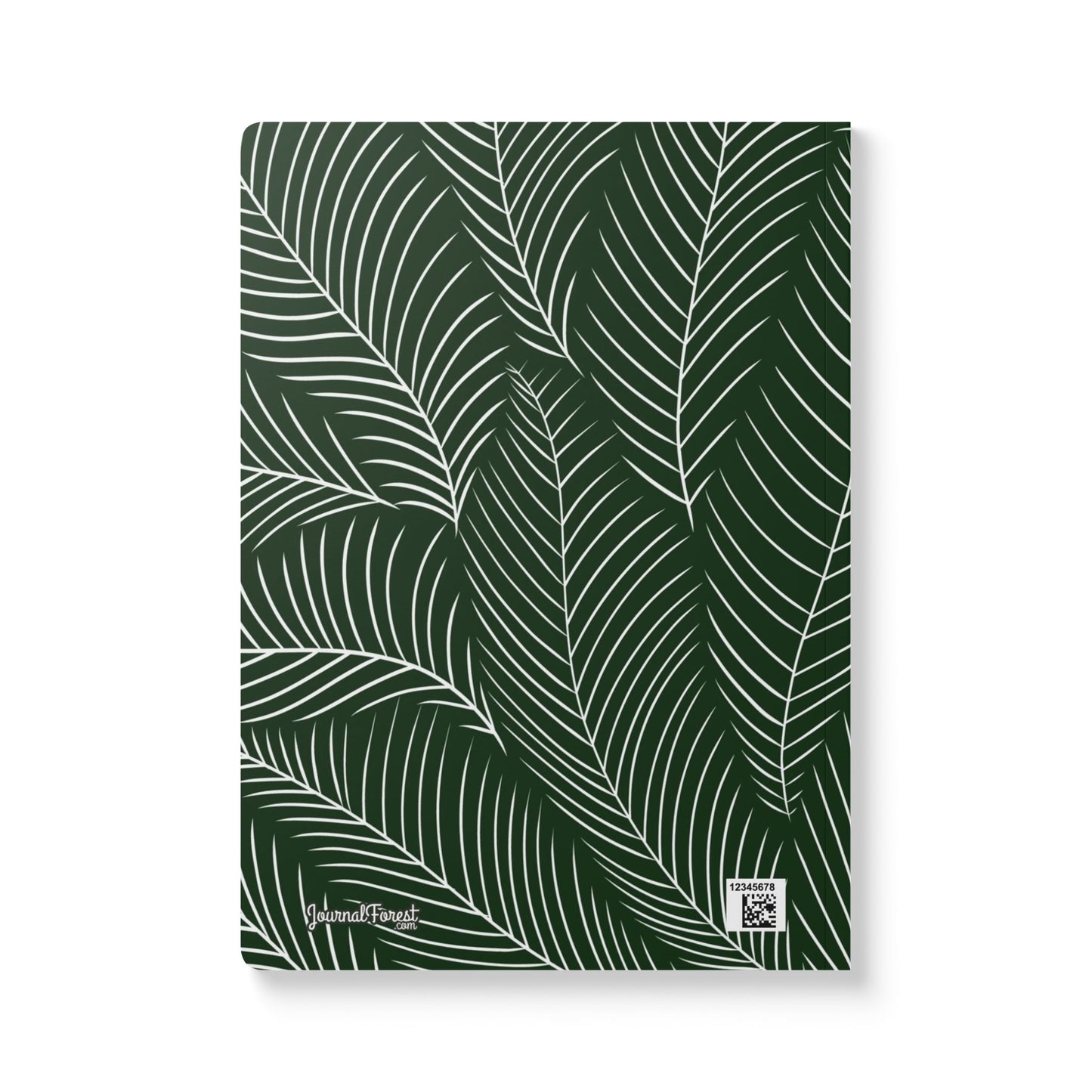 Evergreen Fern Simplicity  | Softcover Premium Journal Notebook