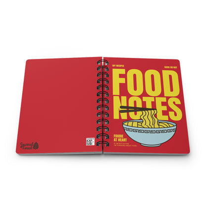 Good or Not: A Journal for Recipes| Spiral Bound Journal | Made In The USA