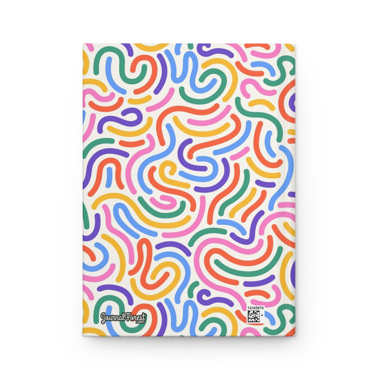 Rainbow Sprinkles or Noodles?  | Hardcover Journal - Durable Quality Notebook