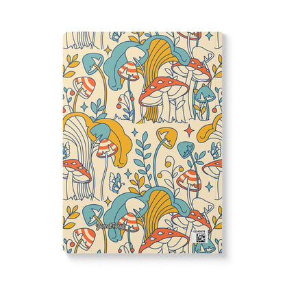 Funky Mushrooms | Softcover Journal - Durable Quality Notebook