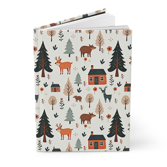 Cottage Grove Pattern  | Premium | Hardcover Journal Matte