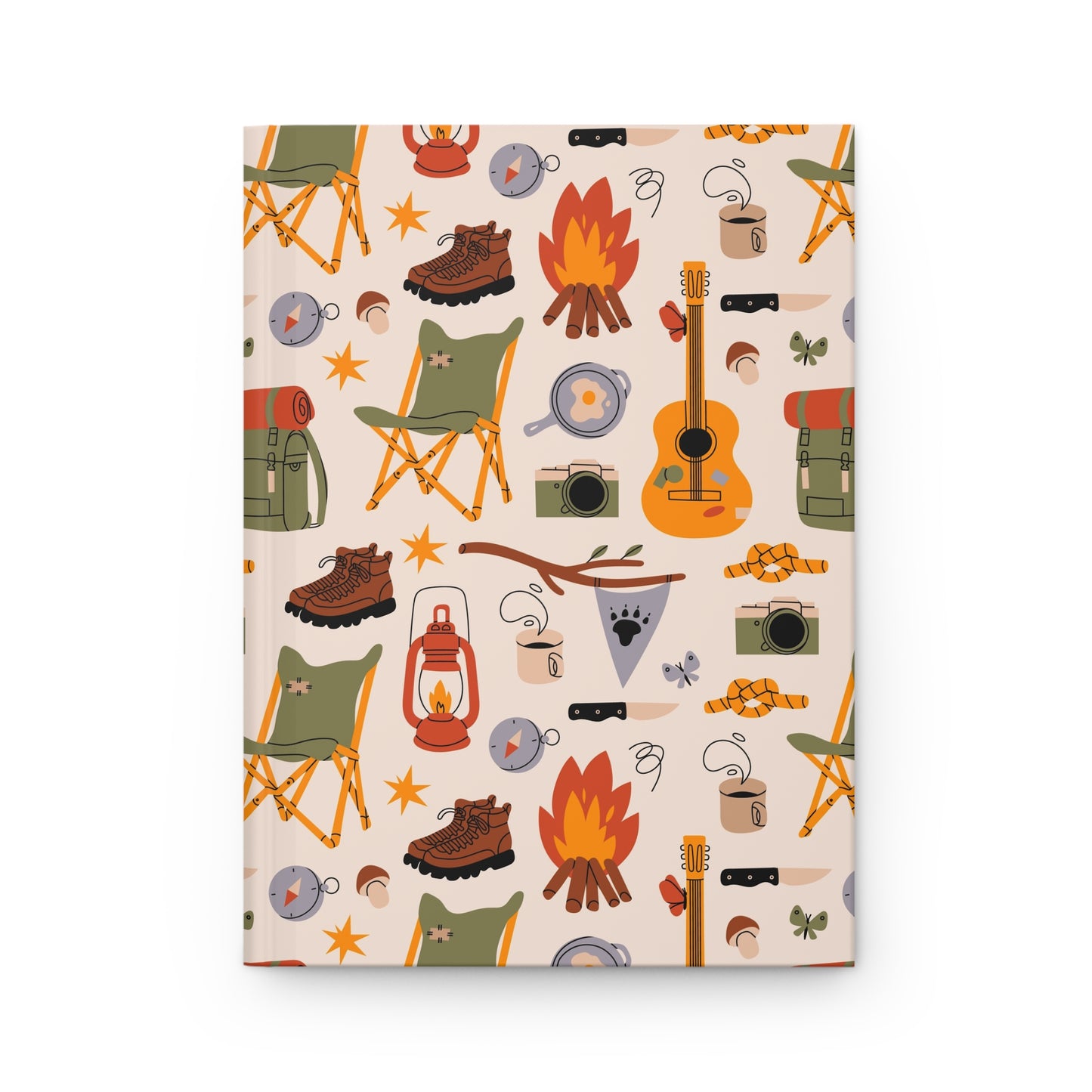 Campfire Tales | Hardcover Journal - Durable Quality Notebook