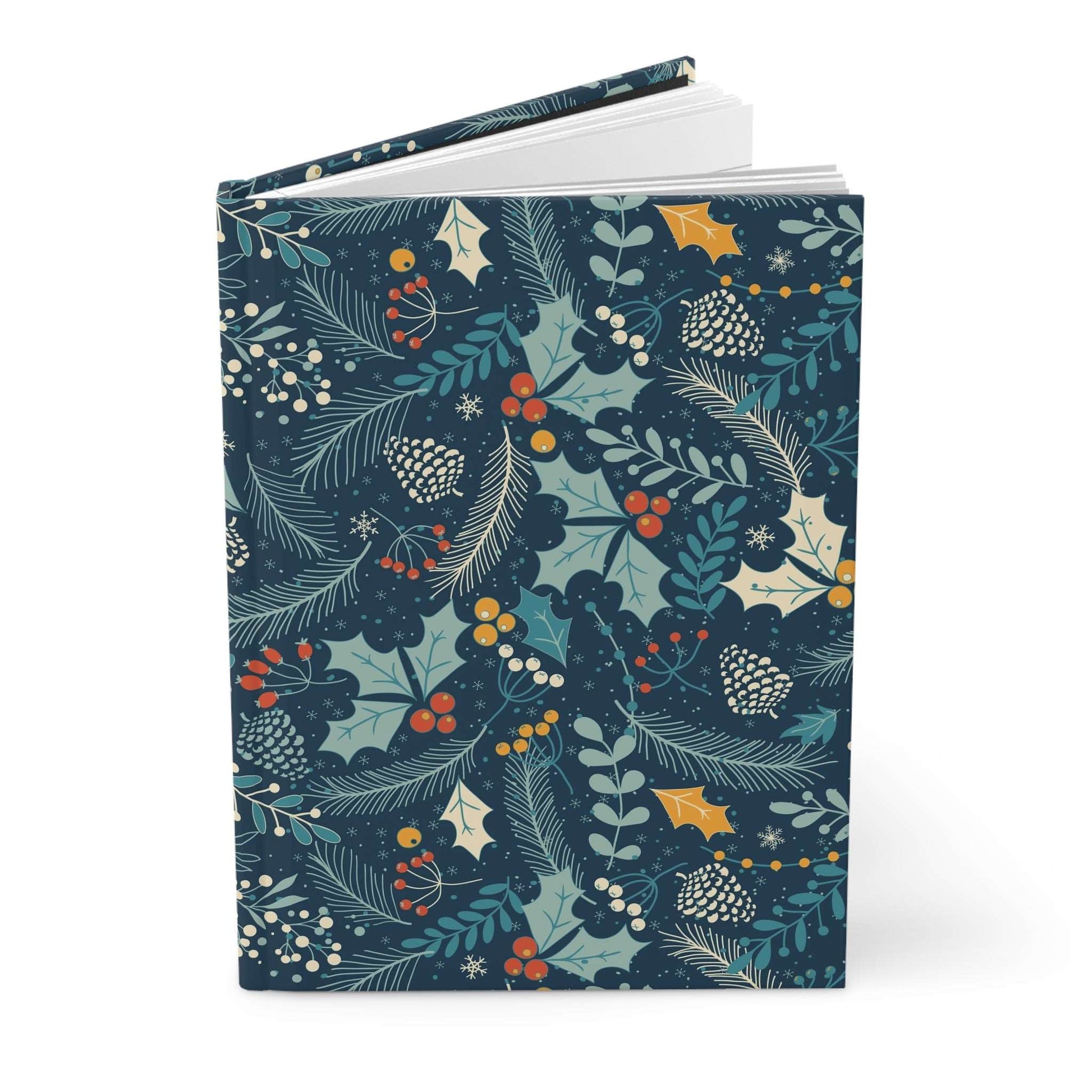 Golden Mistletoe  | Hardcover Journal - Durable Quality Notebook