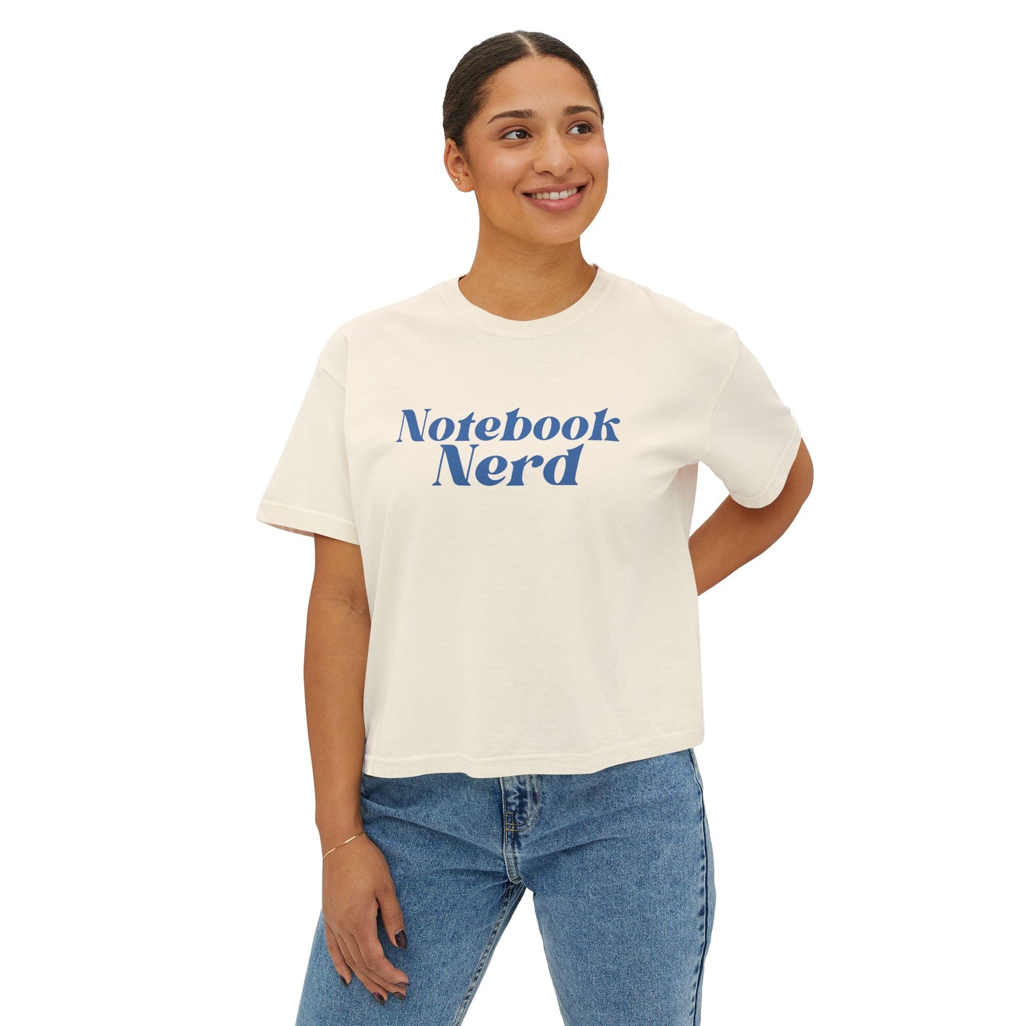 Notebook Nerd Oversized T-Shirt – Cute Journaling & Writing Apparel