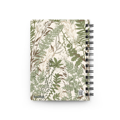 Vintage Blooms: Whispers of Wild Vines | Spiral Bound Journal | Made In The USA