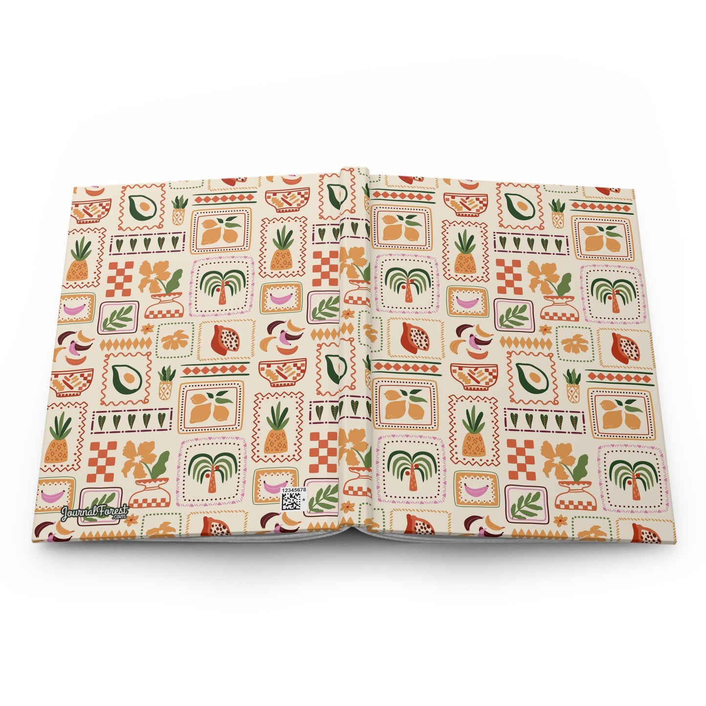 Tropical Foodie  | Hardcover Journal - Durable Quality Notebook