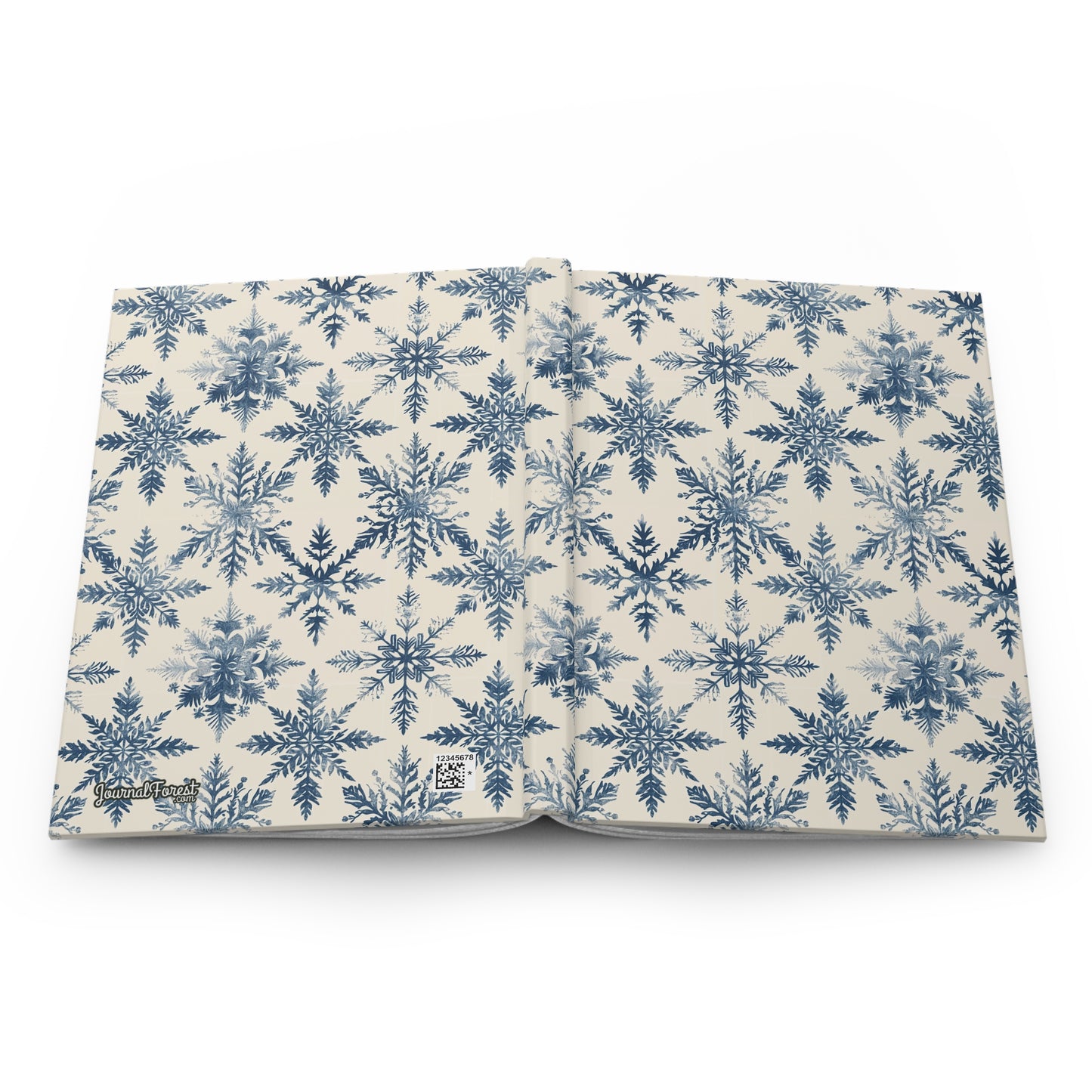 Vintage Winter Snowflake | Hardcover Journal - Durable Quality Notebook