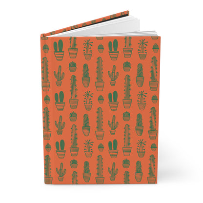 Desert House Cactus  | Premium | Hardcover Journal Matte