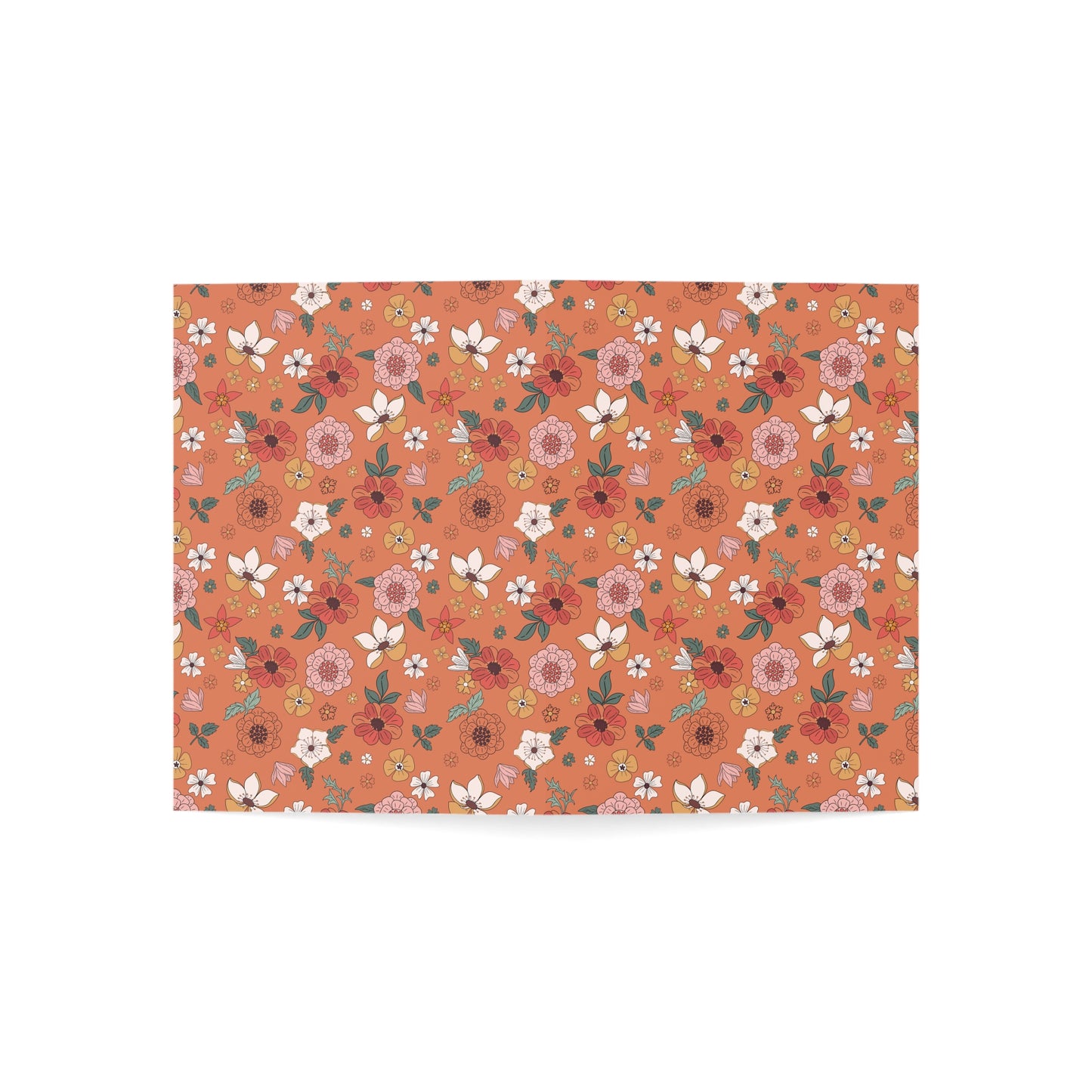 Floral Greeting Cards Set - 10pc