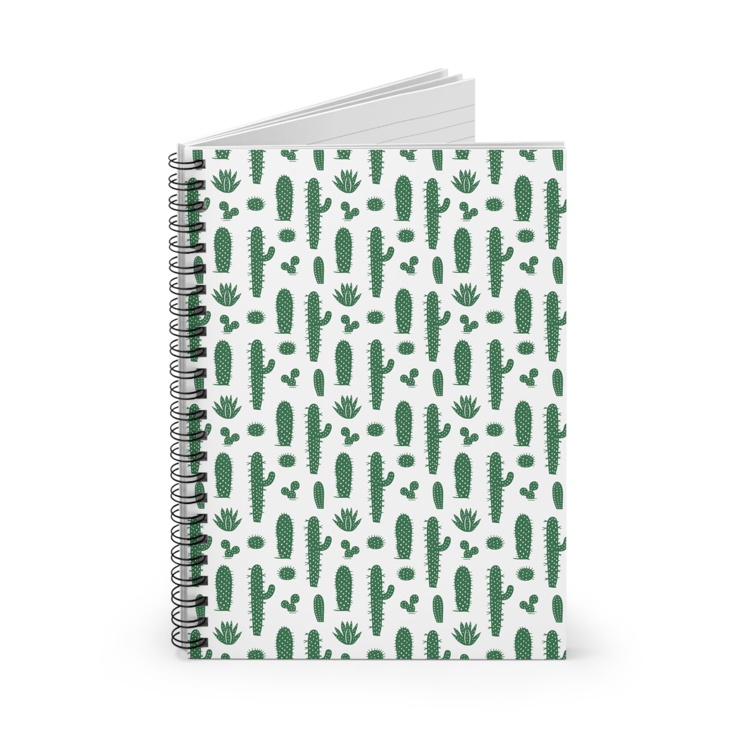 Green Horizon Cactus | Spiral Bound Journal