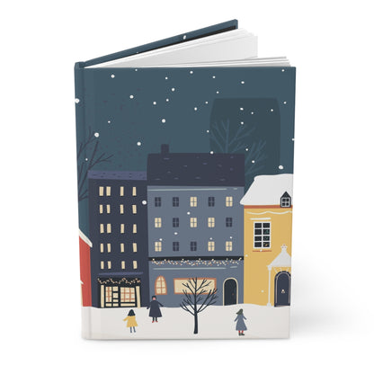 Cozy Christmas  | Hardcover Journal - Durable Quality Notebook