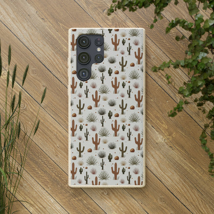 Desert Cactus Pattern | Premium | Biodegradable Cases