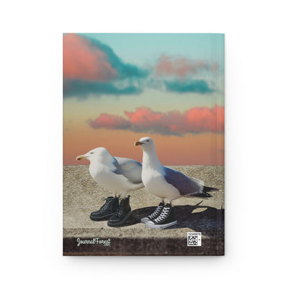 Shoed Seagull Gang | Hardcover Journal - Durable Quality Notebook