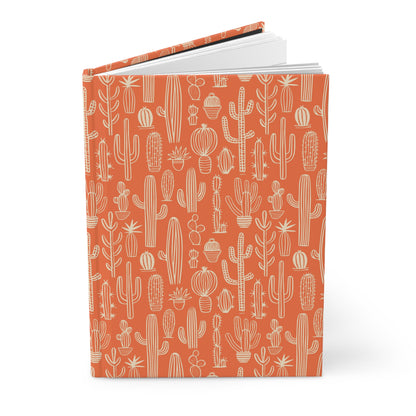 The Morning Cactus Bloom  | Premium | Hardcover Journal Matte