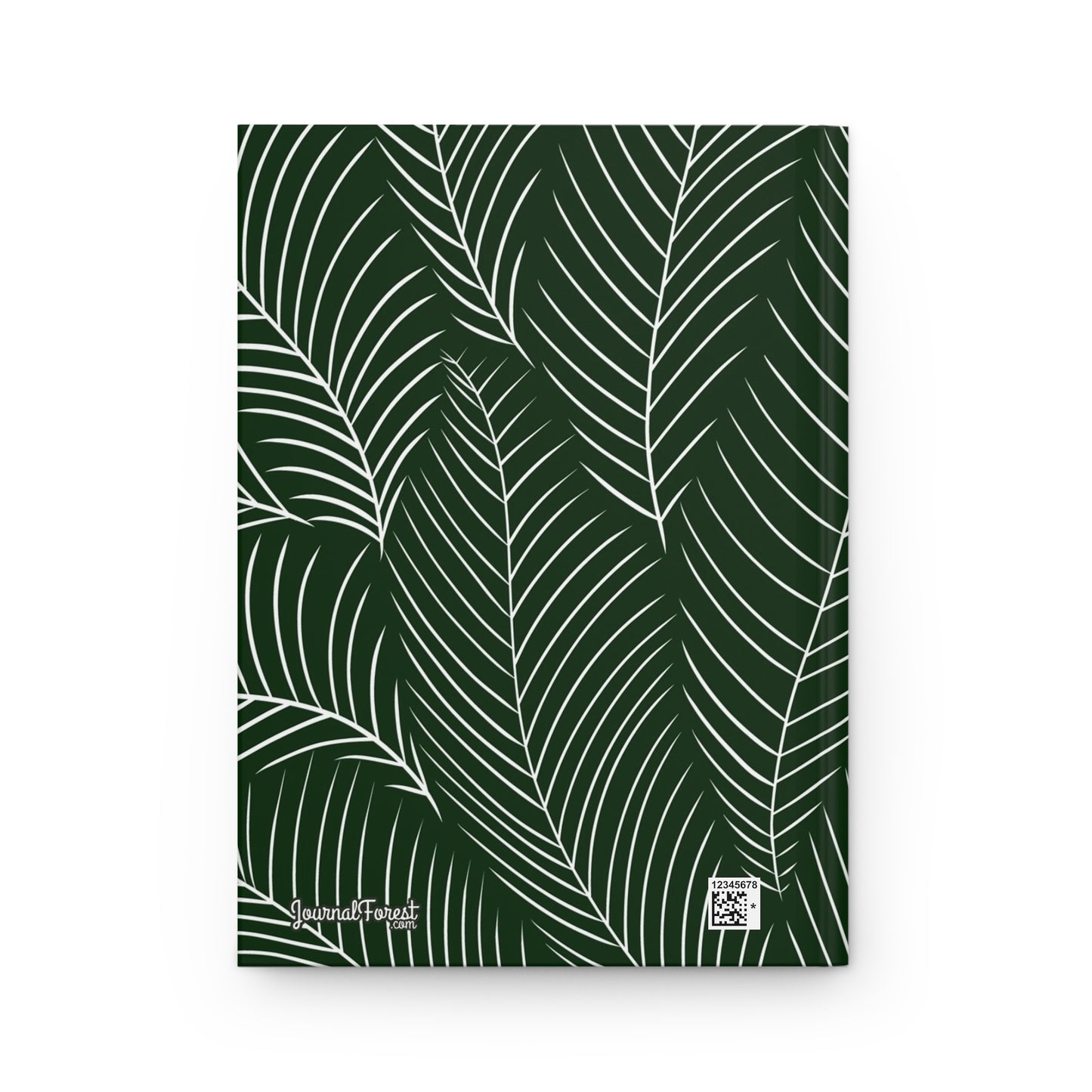 Evergreen Fern Simplicity  | Hardcover Journal - Durable Quality Notebook