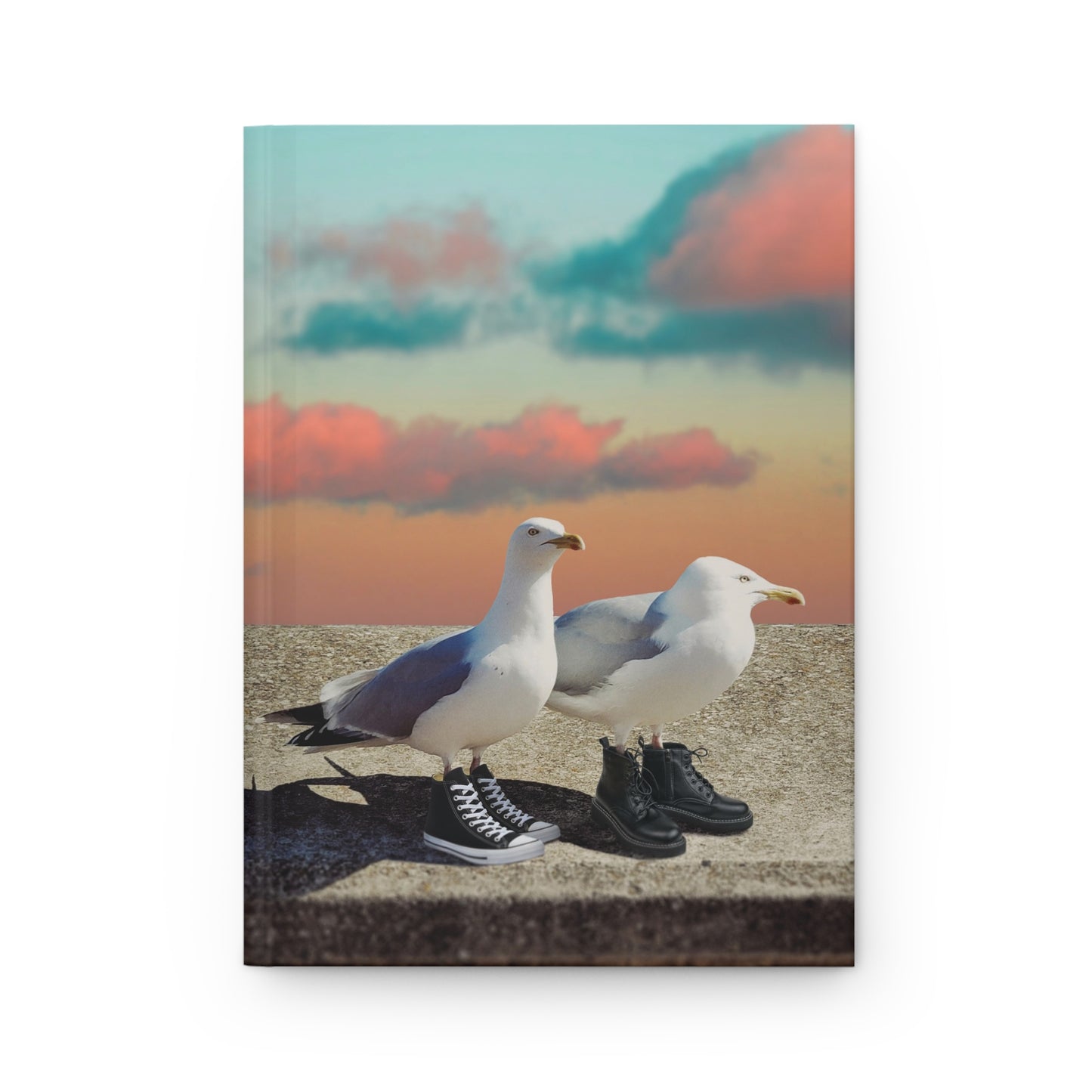 Shoed Seagull Gang | Hardcover Journal - Durable Quality Notebook