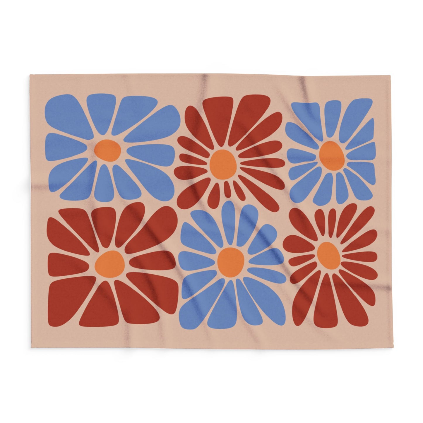 Boho-Chic Sun Flower Garden | Ultra-Soft Lightweight Arctic Fleece Blanket