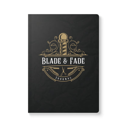 The Blade & Fade Barber Notebook | Softcover Premium Journal Notebook