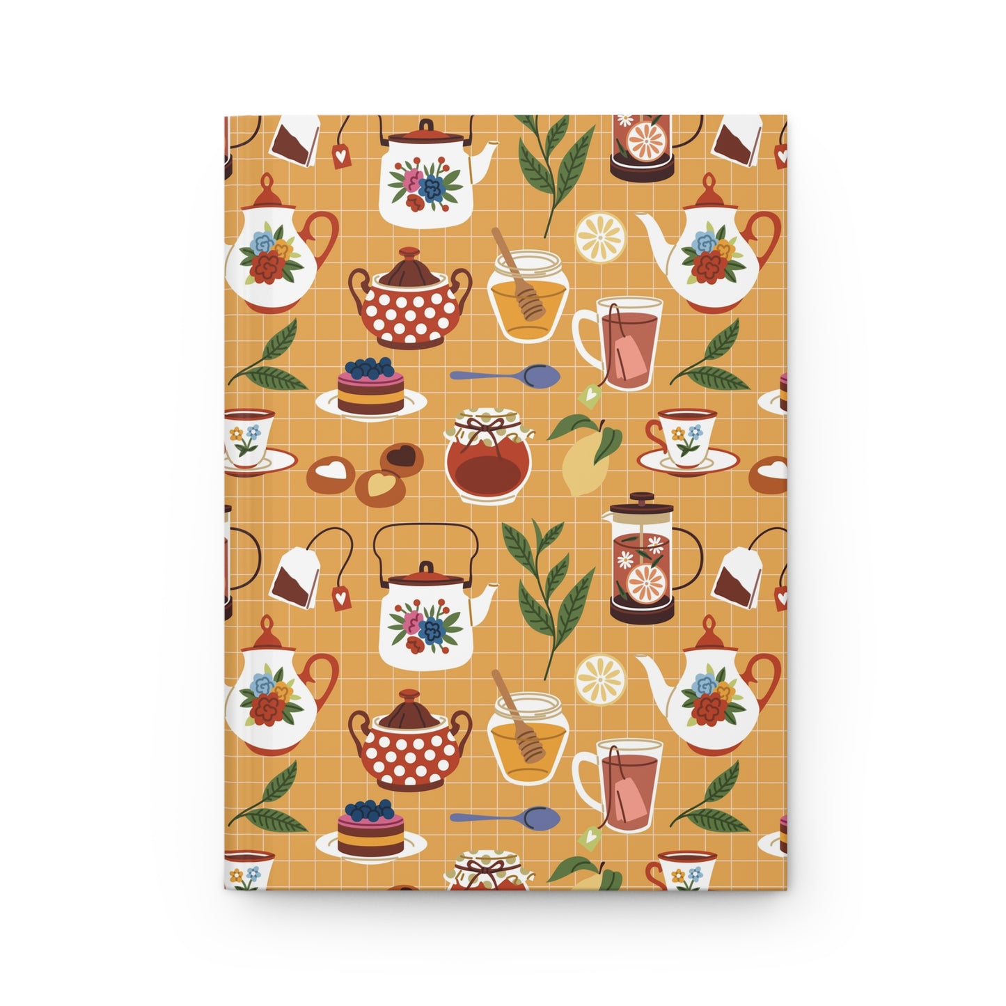 Afternoon Tea Party  | Premium | Hardcover Journal Matte