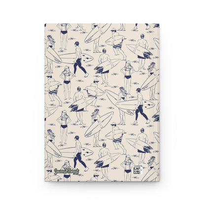 Vintage Surfers | Premium | Hardcover Journal Matte