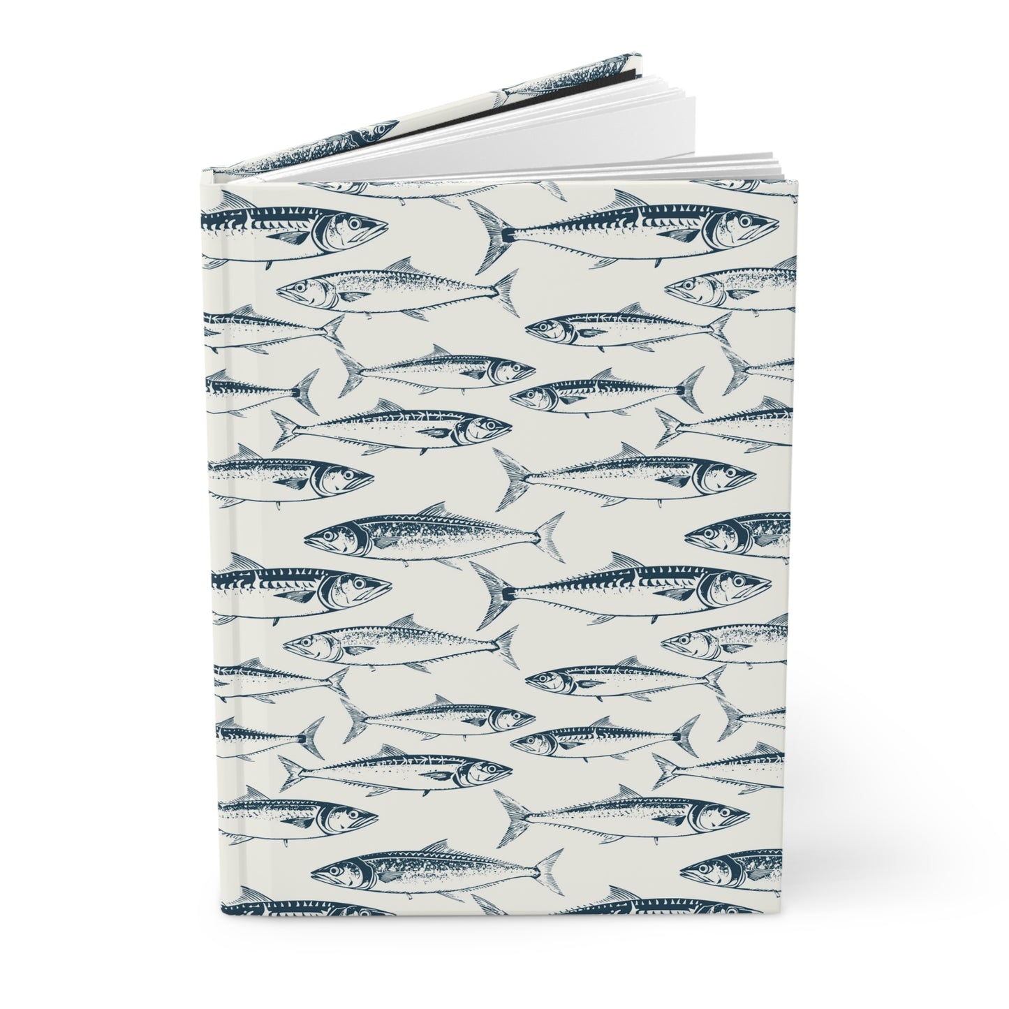 The Fish Swim With Me  | Hardcover Journal - Durable Quality Notebook