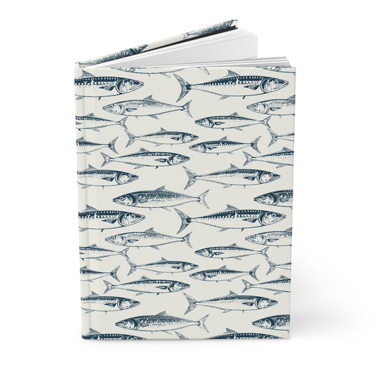 The Fish Swim With Me  | Hardcover Journal - Durable Quality Notebook