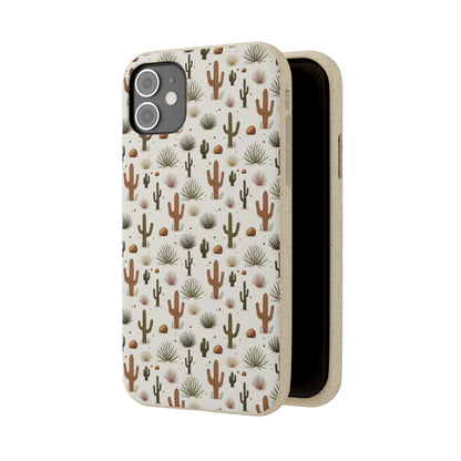 Desert Cactus Pattern | Premium | Biodegradable Cases