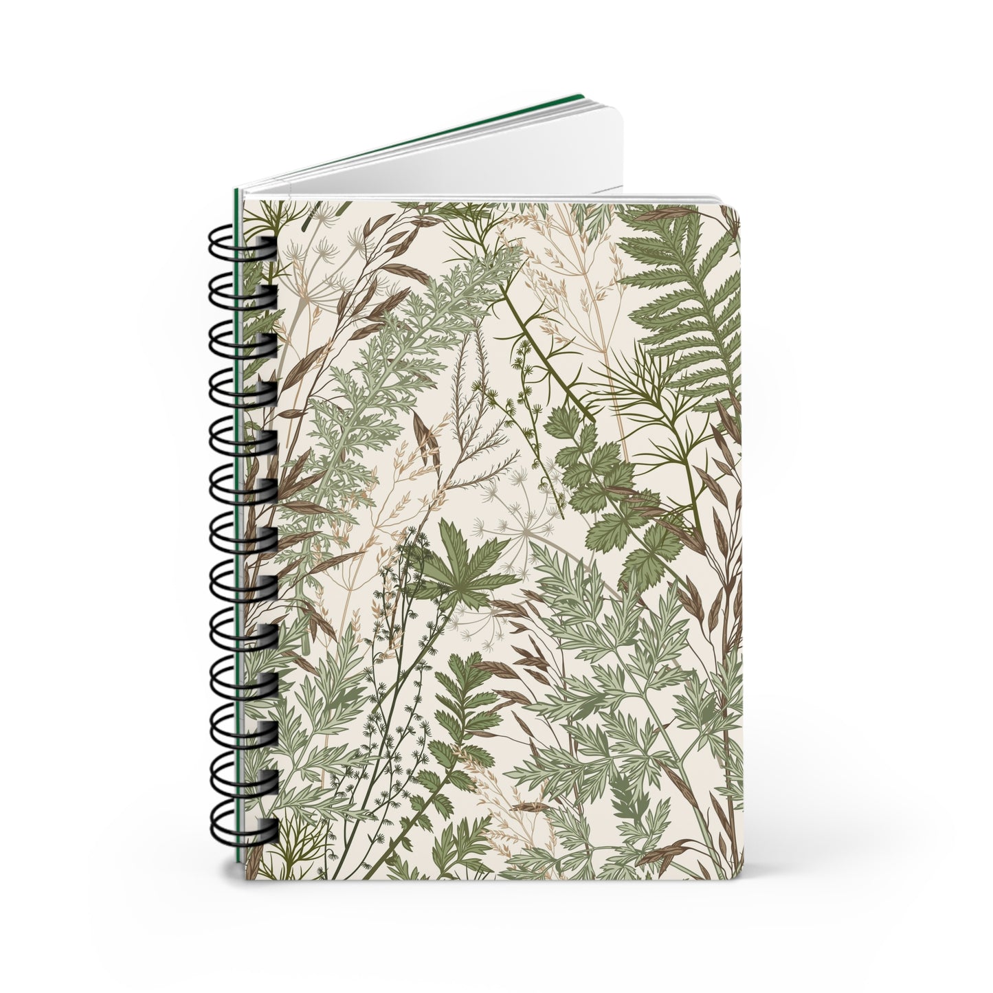 Vintage Blooms: Whispers of Wild Vines | Spiral Bound Journal | Made In The USA