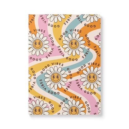 Blooming Vibes: Good Vibes | Softcover Premium Journal Notebook