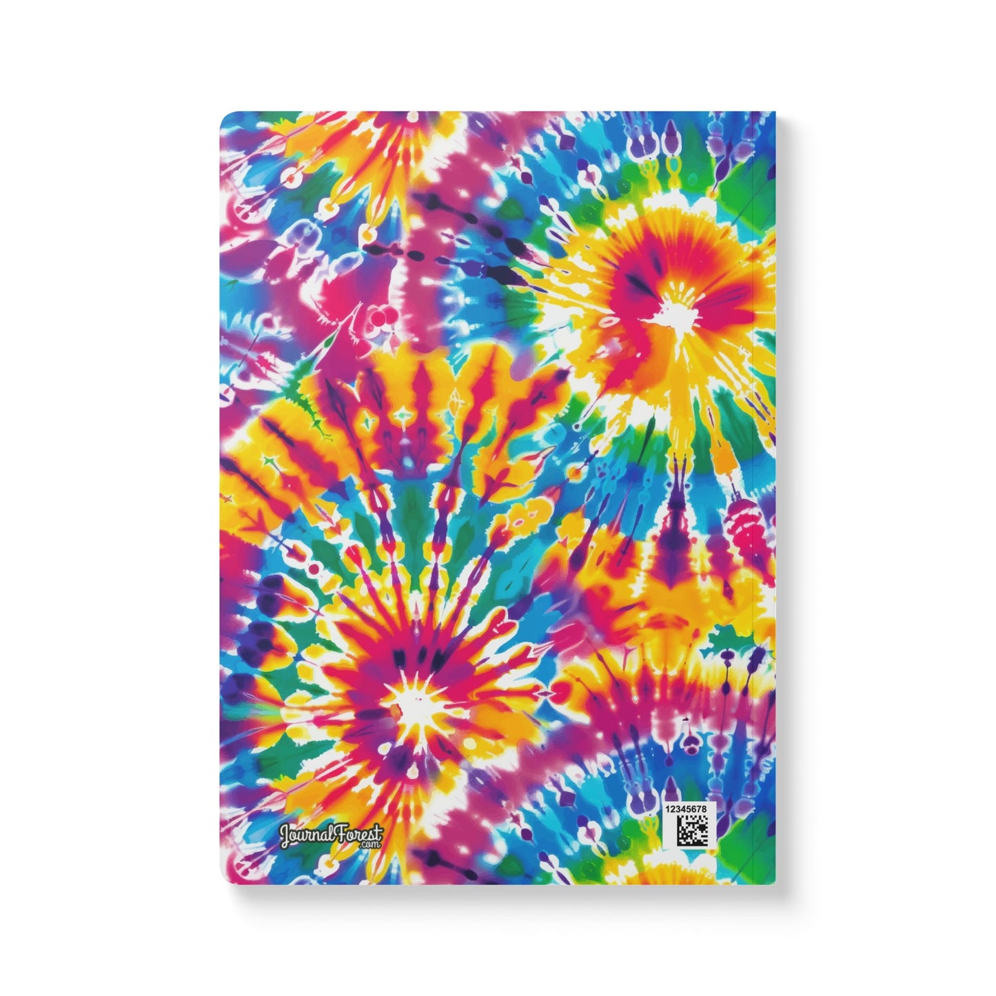 Vibrant Spiral Tie-Dye | Softcover Premium Journal Notebook