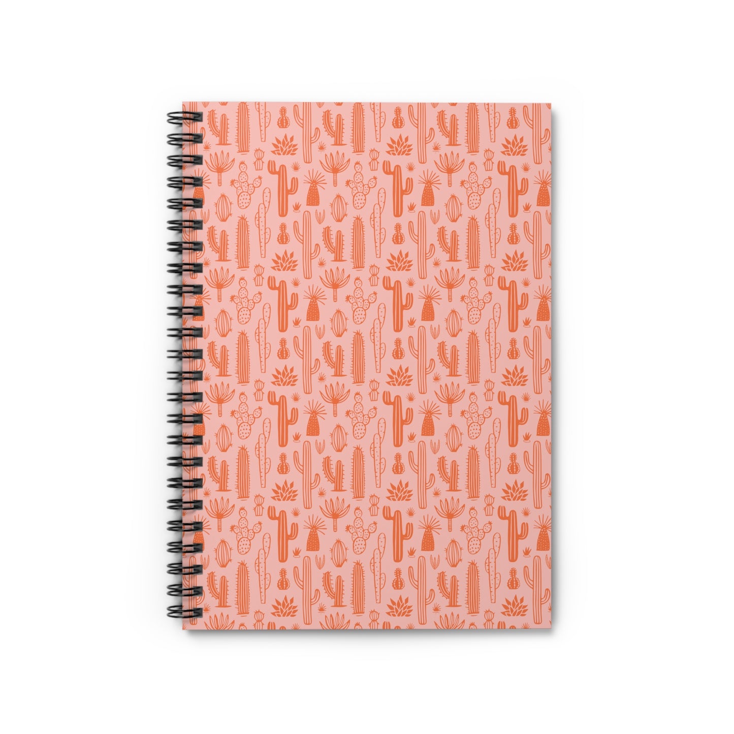 Orange Oasis Cactus | Spiral Bound Journal