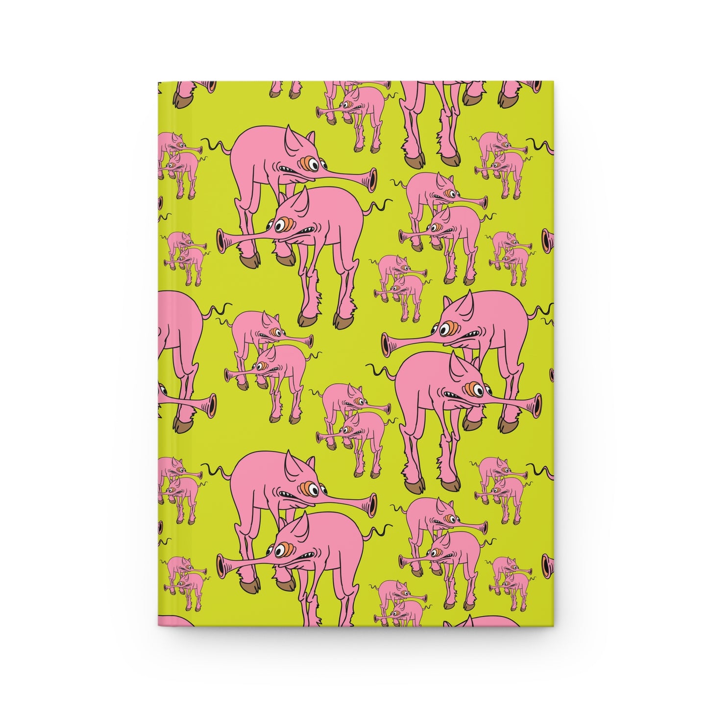 Quirky Pig Parade | Hardcover Journal - Durable Quality Notebook